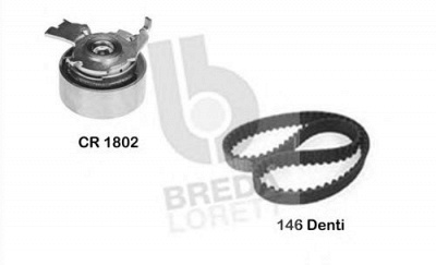 BREDA LORETT kcd0643 -  Комплект ремня ГРМ